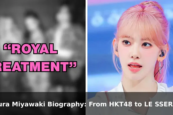Sakura Miyawaki Biography: From HKT48 to LE SSERAFIM
